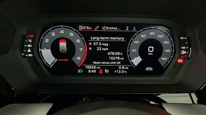 Audi A3 AUDI A3 1.5 TFSI 35 S line Sportback 5dr Petrol Manual Euro 6 (s/s) (150 ps) 