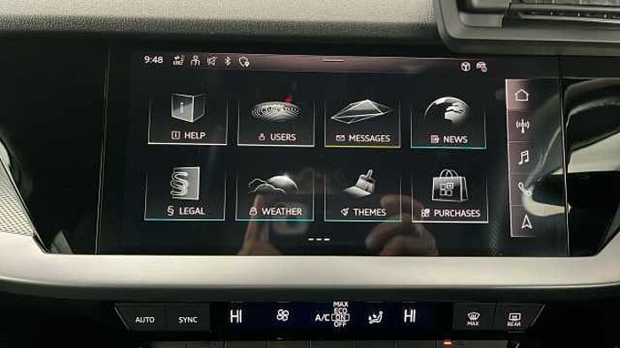 Audi A3 AUDI A3 1.5 TFSI 35 S line Sportback 5dr Petrol Manual Euro 6 (s/s) (150 ps) 