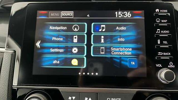 Honda Civic 1.0 VTEC Turbo SR Hatchback 5dr Petrol CVT Euro 6 (s/s) (126 ps) 