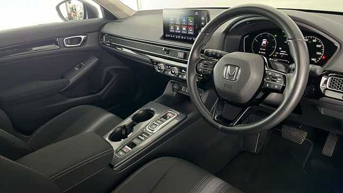 Honda Civic Hybrid 2.0 h i-MMD Elegance Hatchback 5dr Petrol Hybrid eCVT Euro 6 (s/s) (184 ps) 