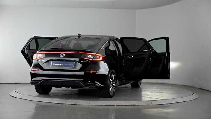 Honda Civic Hybrid 2.0 h i-MMD Elegance Hatchback 5dr Petrol Hybrid eCVT Euro 6 (s/s) (184 ps) 